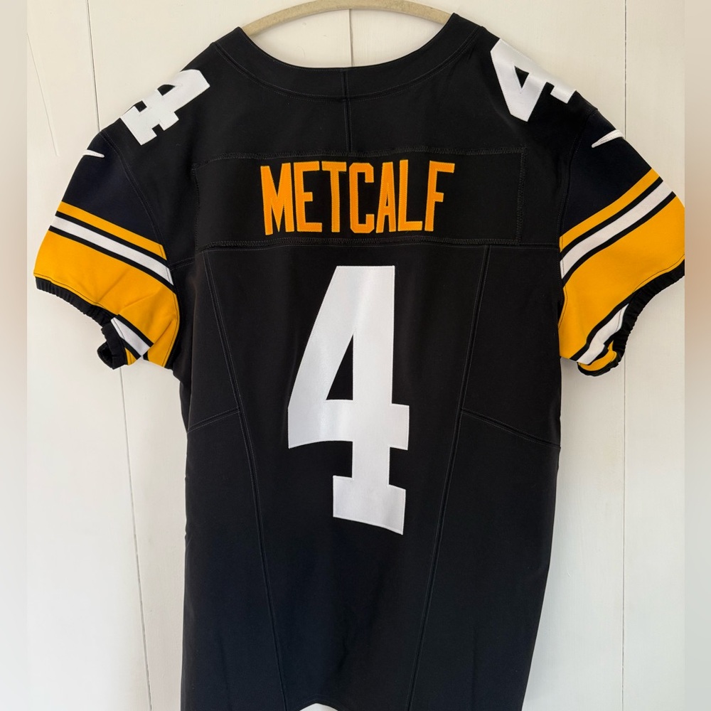 Nike NFL Pittsburgh Steelers DK Metcalf Vapor Fuse Elite Jersey